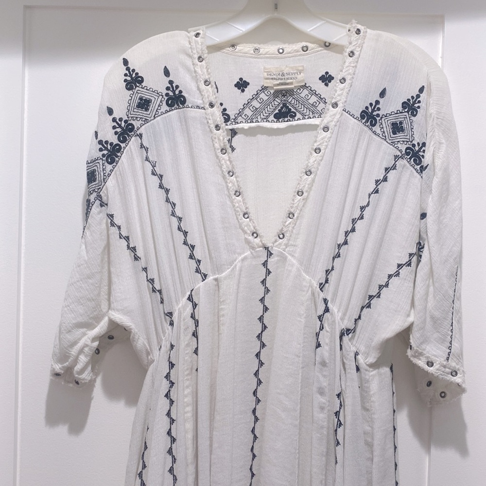 Ralph Lauren Denim and supply Indian cotton dress.